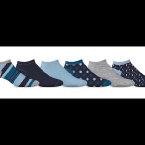 🌟NWT Mens 6PK No Show Ankle Socks